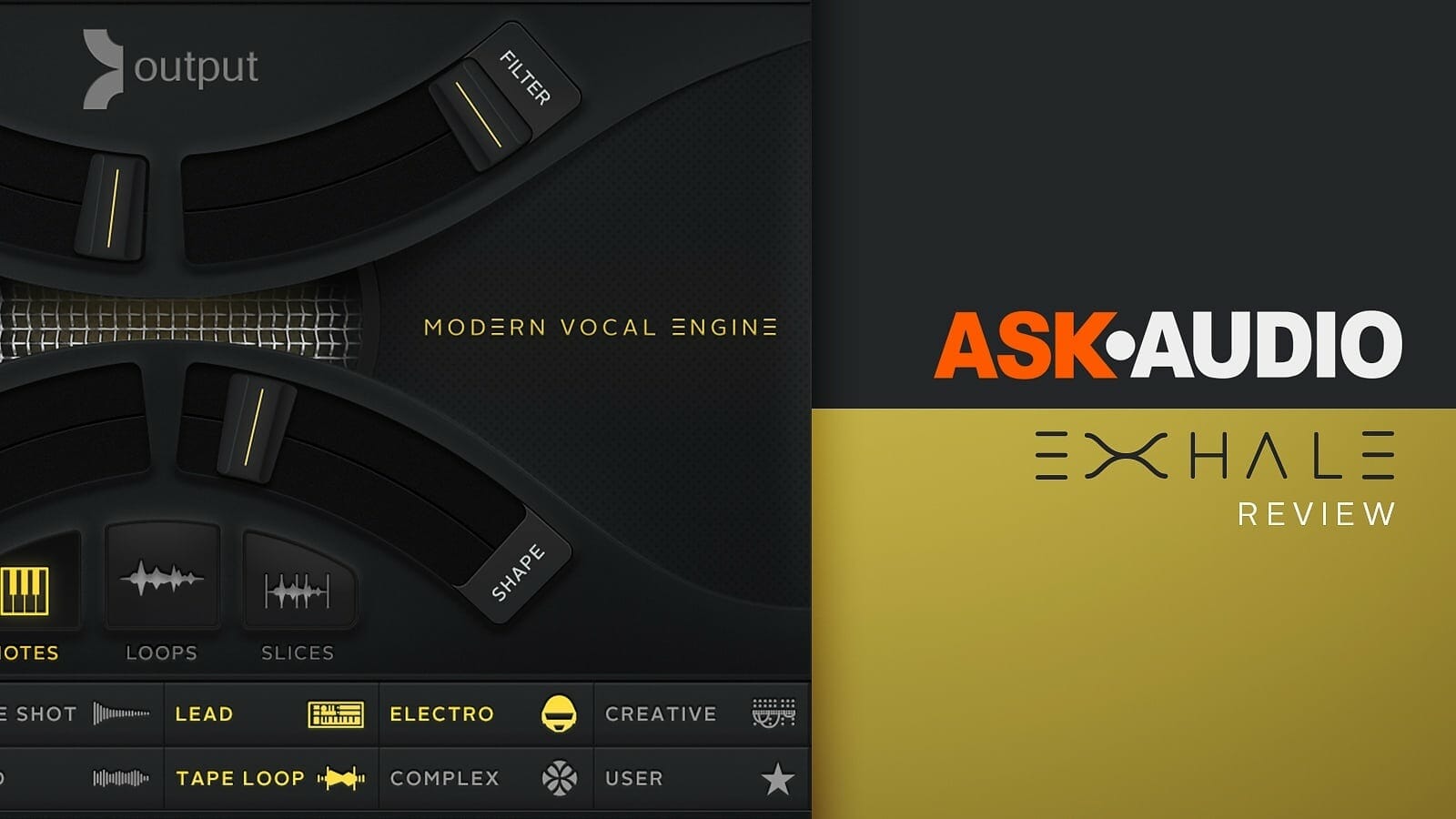 Ask Audio Reviews EXHALE by OUTPUT