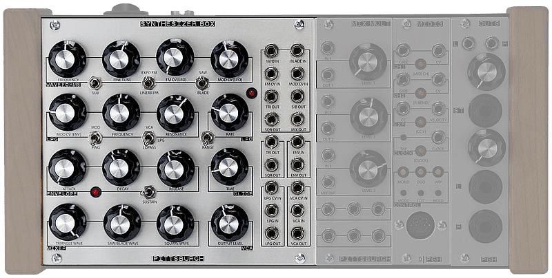 Cheap modular outlet synth modules