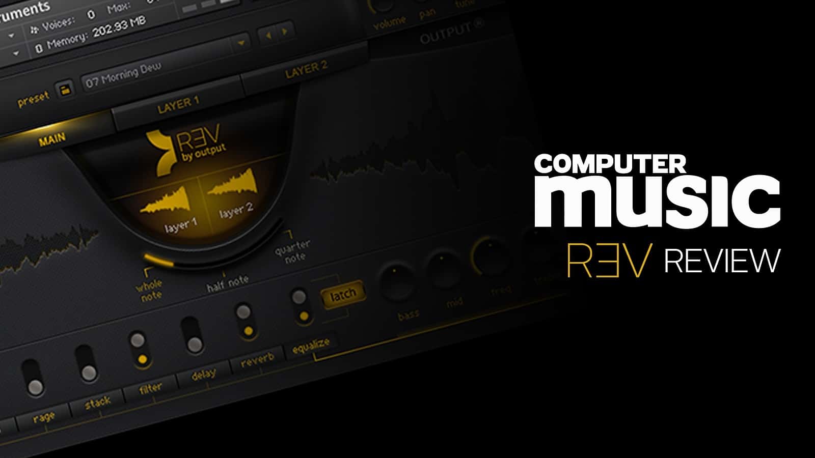 Computer Music Reviews REV by Output