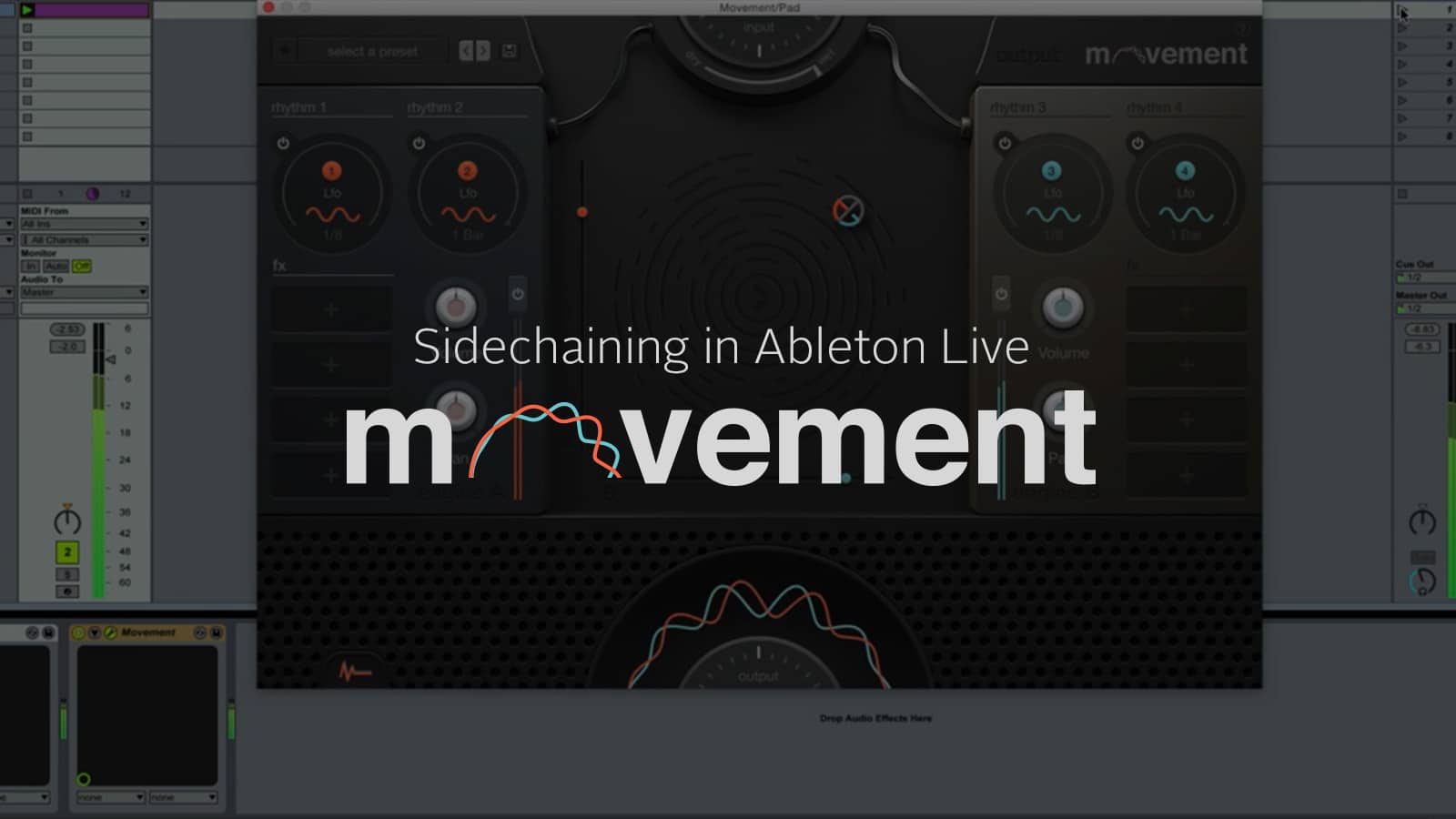 How To Sidechain MOVEMENT in Ableton Live Output