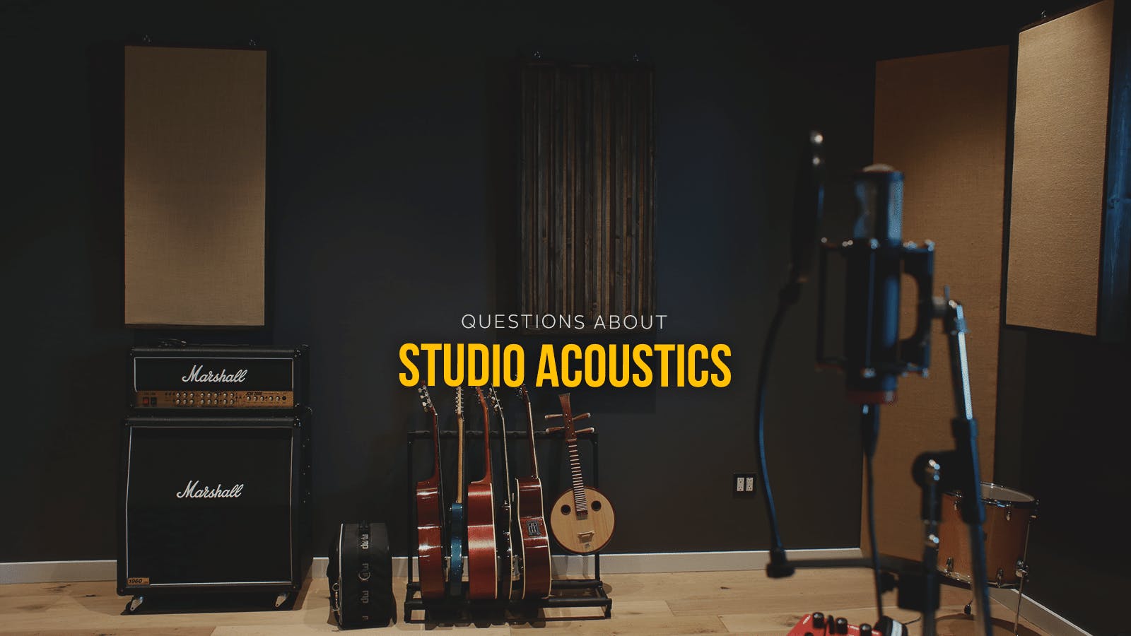 Output Home Studio Acoustics Treatments