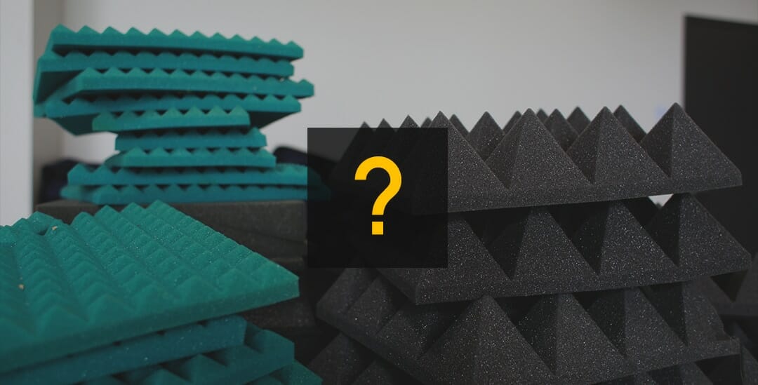 Acoustic foam panels