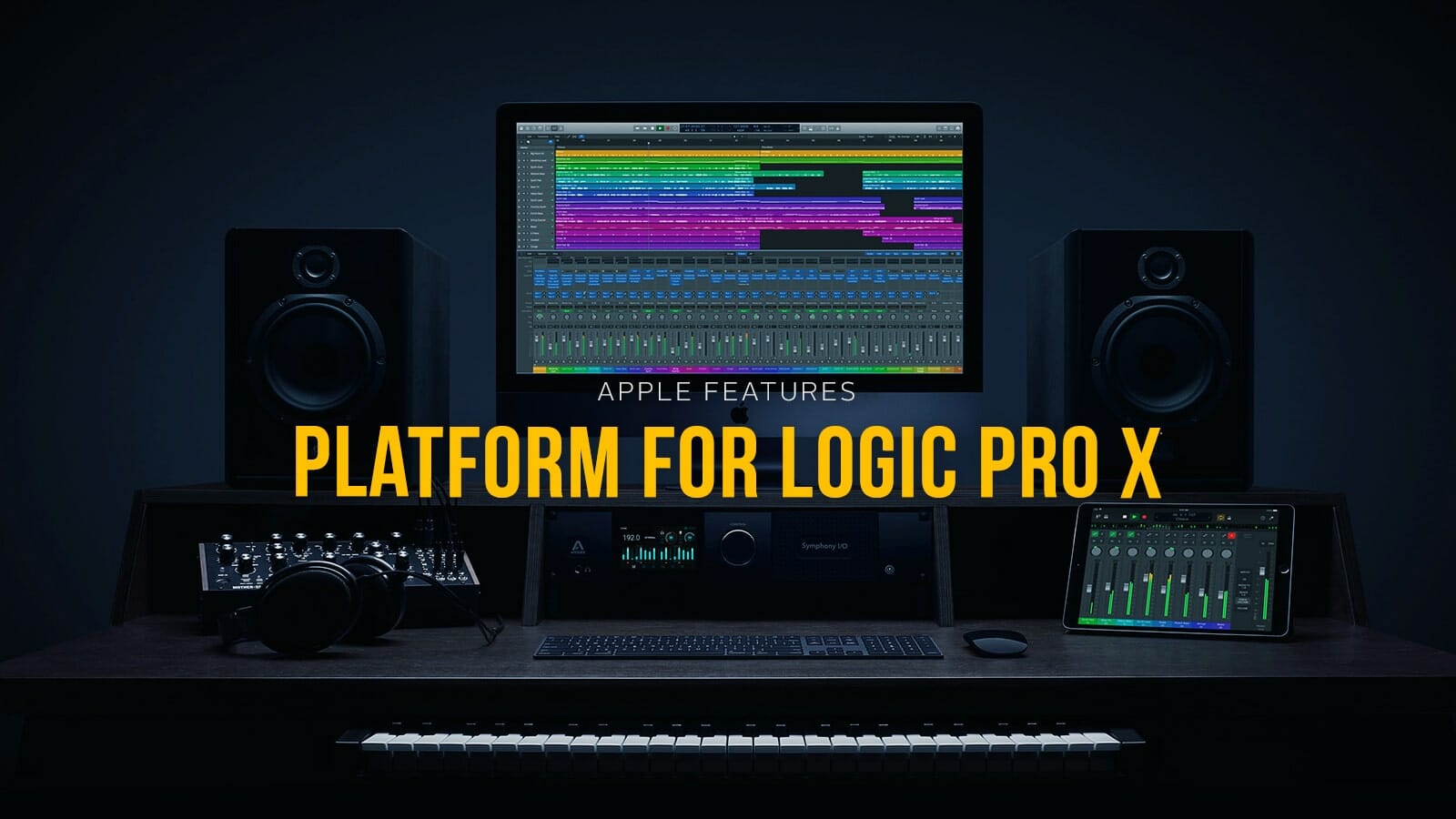 Why Logic Pro X Works With the Output Music Studio Desk - Output
