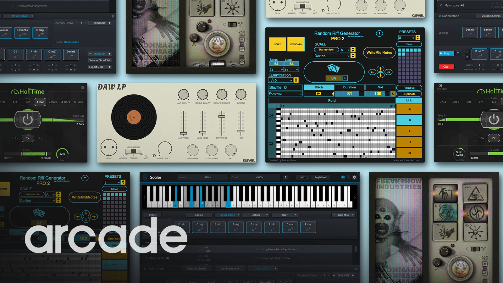 Assortment of plugins and VST software that costs under $50