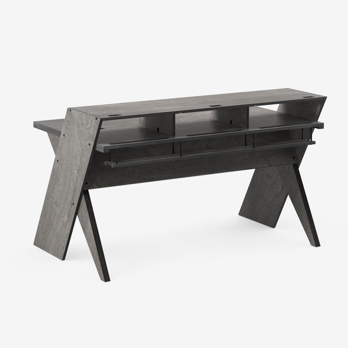 Driftwood Grey Platform Desk