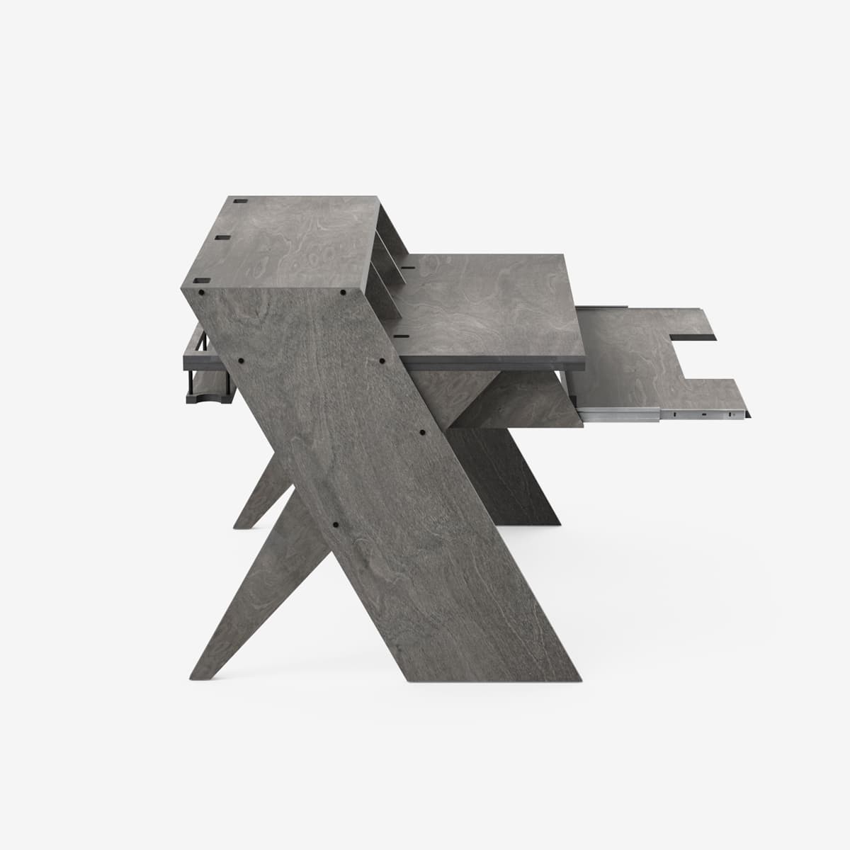 Driftwood Grey Platform Desk