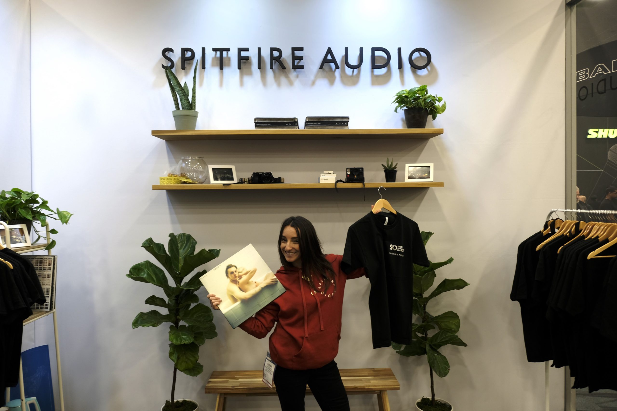 Spitfire Audio booth at NAMM