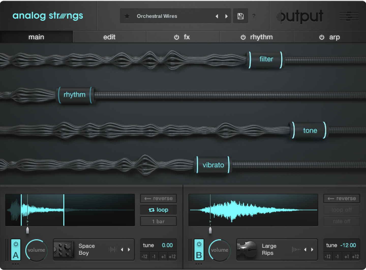 Analog Strings - Extraordinary Strings Engine | Output