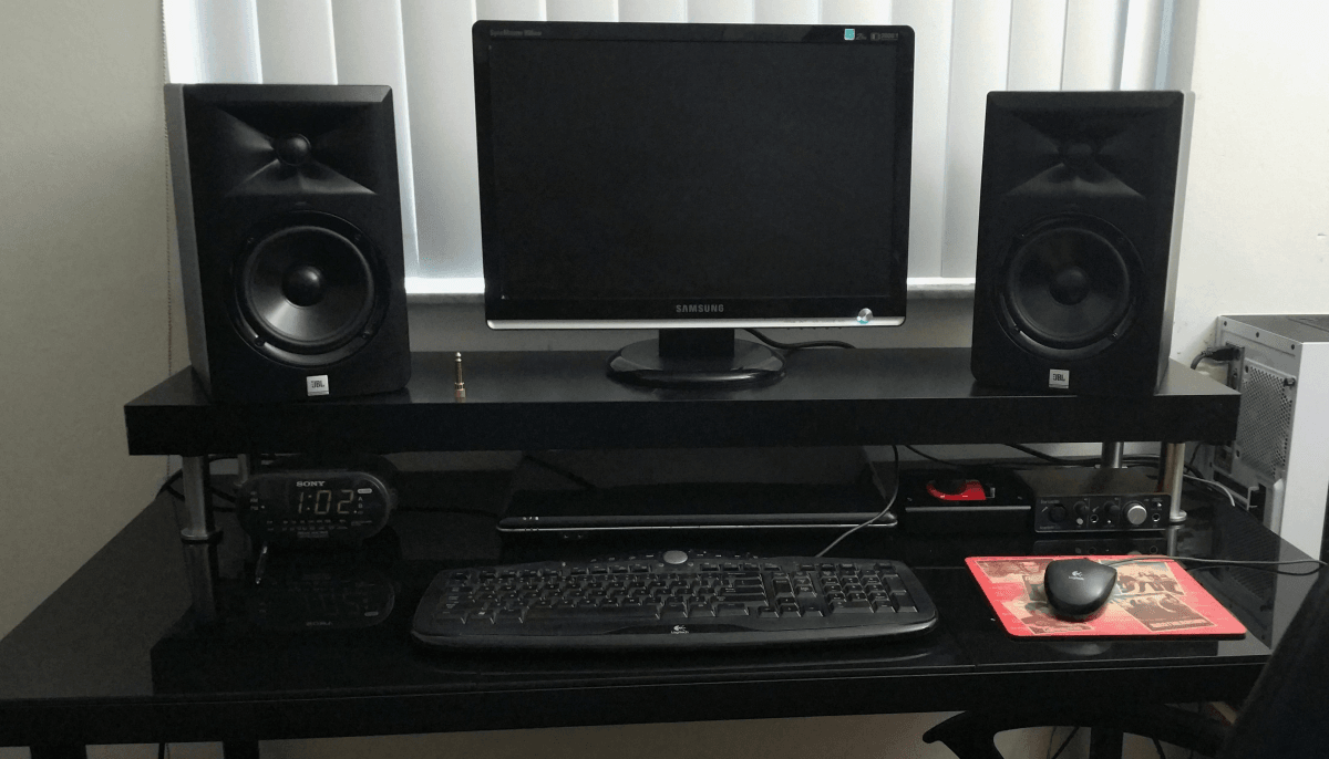 ikea music desk