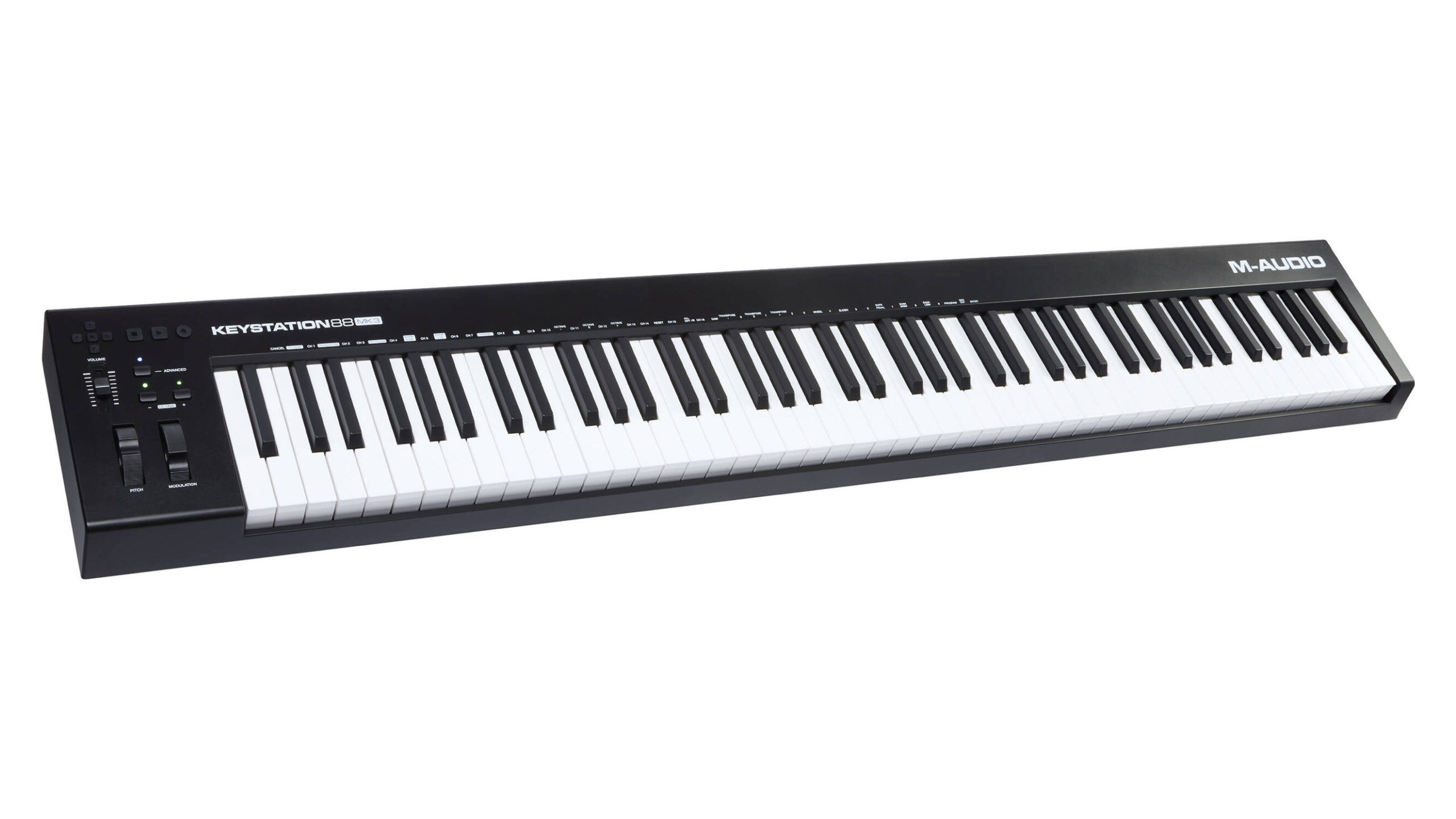 small midi keyboard weighted keys